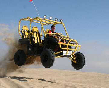 Off-road vehicle on exhibition